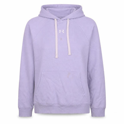 Womens UK Size L Under armour Purple Pullover Hoodie
