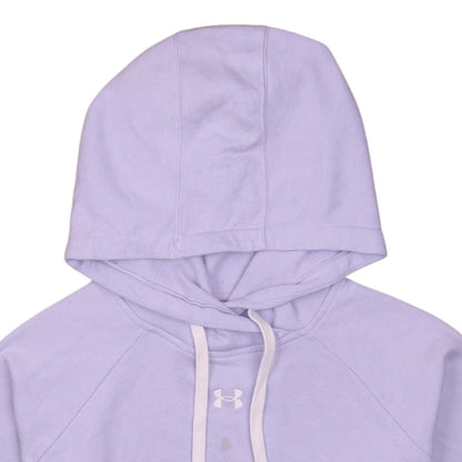 Womens UK Size L Under armour Purple Pullover Hoodie