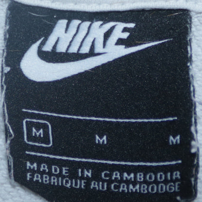 Mens UK Size M Nike Beige Pullover Hoodie