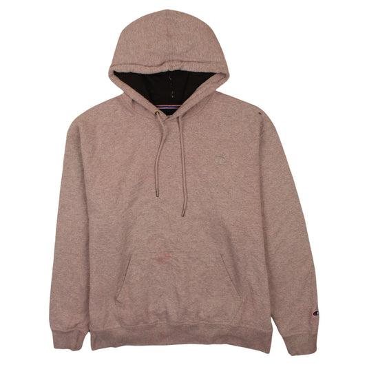 Mens UK Size XL Champion Beige Pullover Hoodie