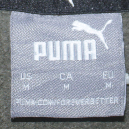 Mens UK Size M PUMA Green Pullover Hoodie