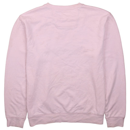 Mens UK Size M Nautica Pink Pullover Sweatshirt