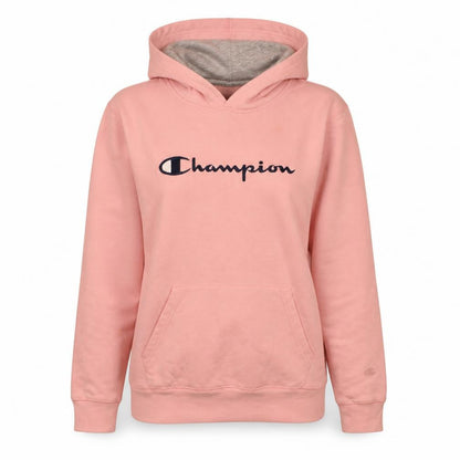 Womens UK Size XL Champion Pink Pullover Hoodie