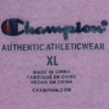 Womens UK Size XL Champion Pink Pullover Hoodie