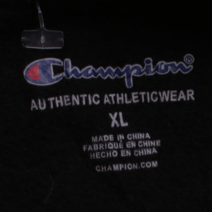 Womens UK Size XL Champion Black Pullover Hoodie