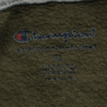 Champion Boys Green XL Camouflage Logo Pullover Hoodie Sweatshirt