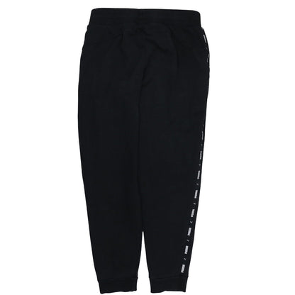 Mens UK Size M PUMA Regular Fit Jogger Black Trousers
