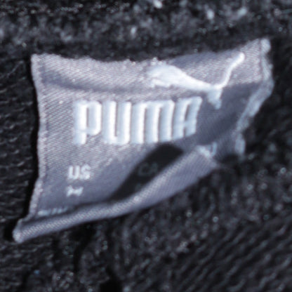 Mens UK Size M PUMA Regular Fit Jogger Black Trousers