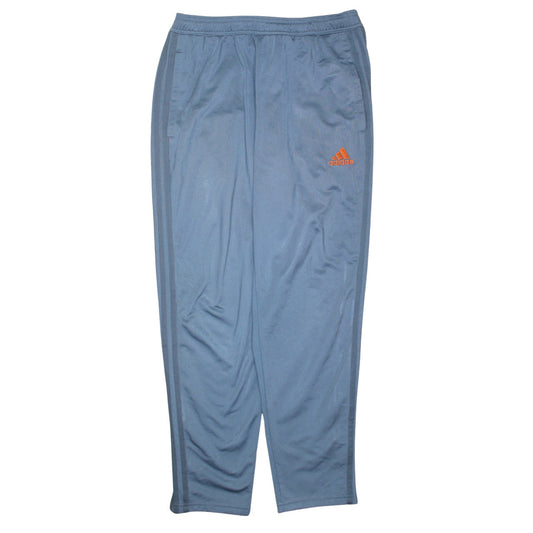 Mens UK Size M adidas Regular Fit Track Pants Blue Trousers