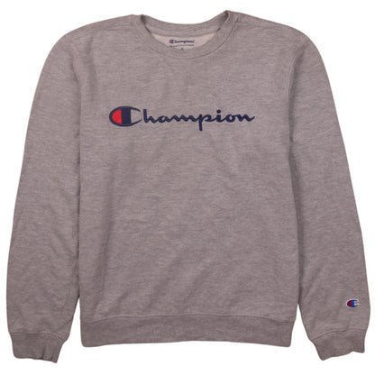 Mens UK Size XL Champion Grey Pullover Sweatshirt