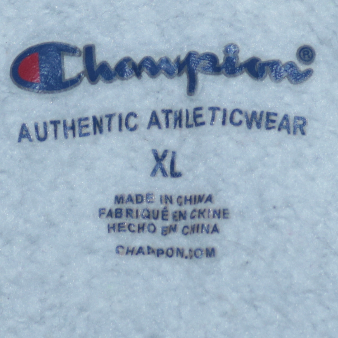 Mens UK Size XL Champion Grey Pullover Hoodie