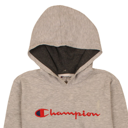 Mens UK Size XL Champion Grey Pullover Hoodie