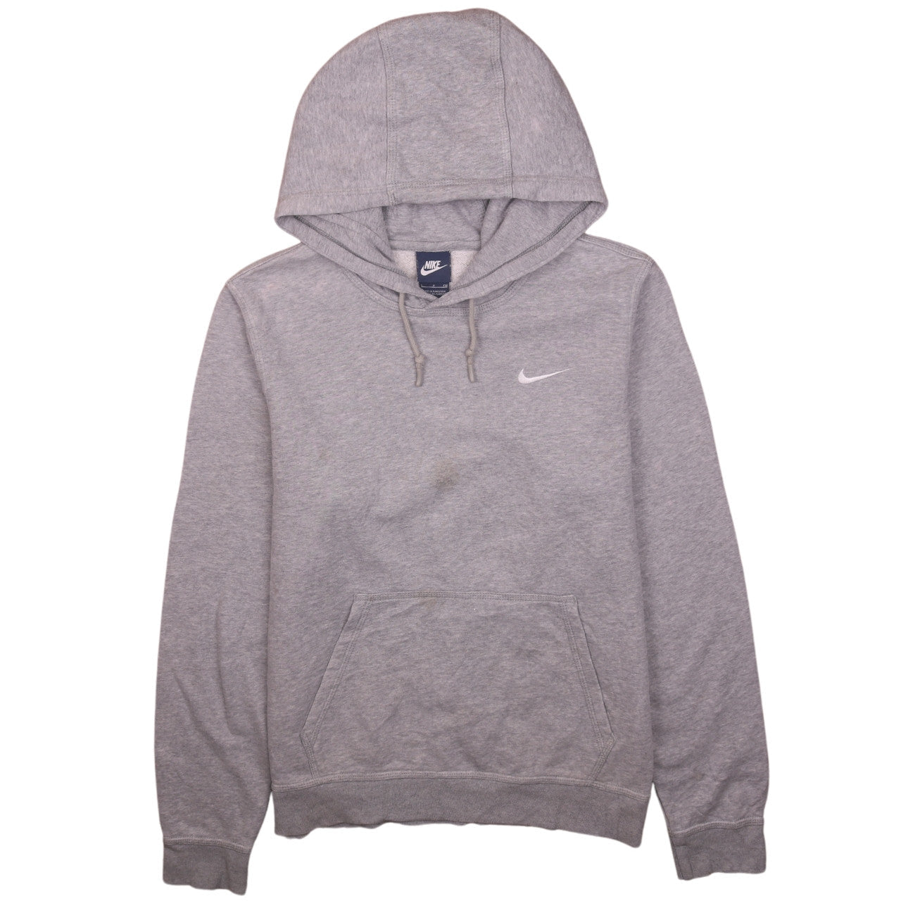 Mens UK Size S Nike Grey Pullover Hoodie