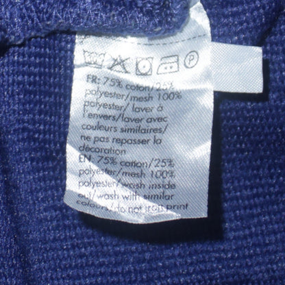 Mens UK Size XL FC Barcelona Blue Full Zip Hoodie
