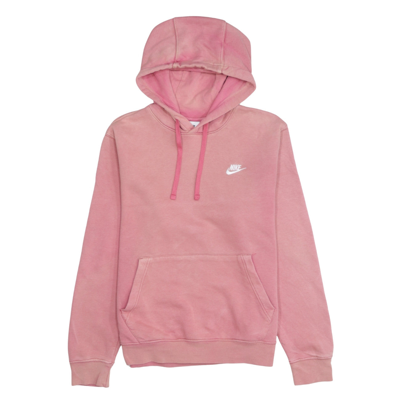 Womens UK Size S Nike Pink Pullover Hoodie