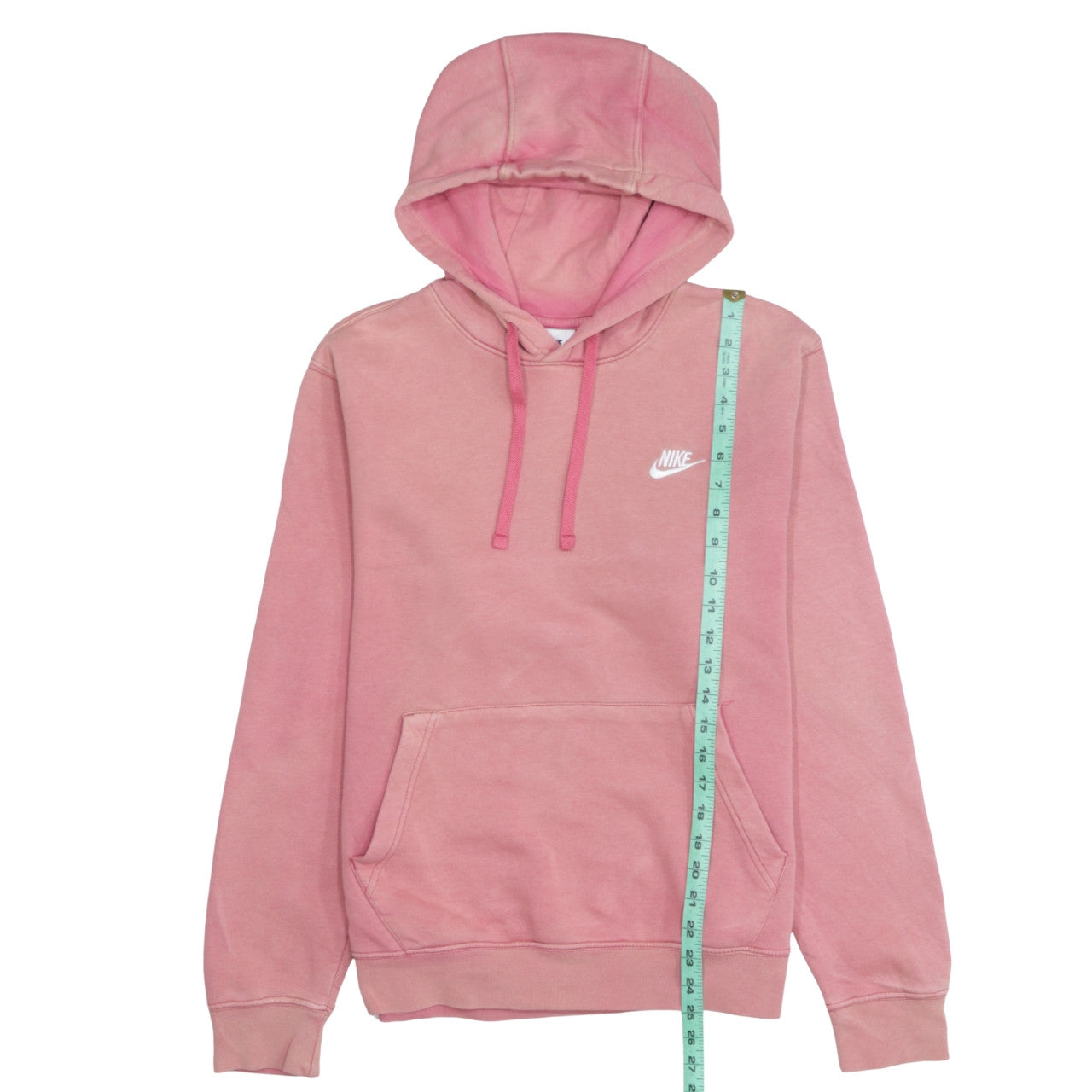 Womens UK Size S Nike Pink Pullover Hoodie