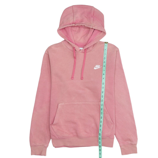 Womens UK Size S Nike Pink Pullover Hoodie