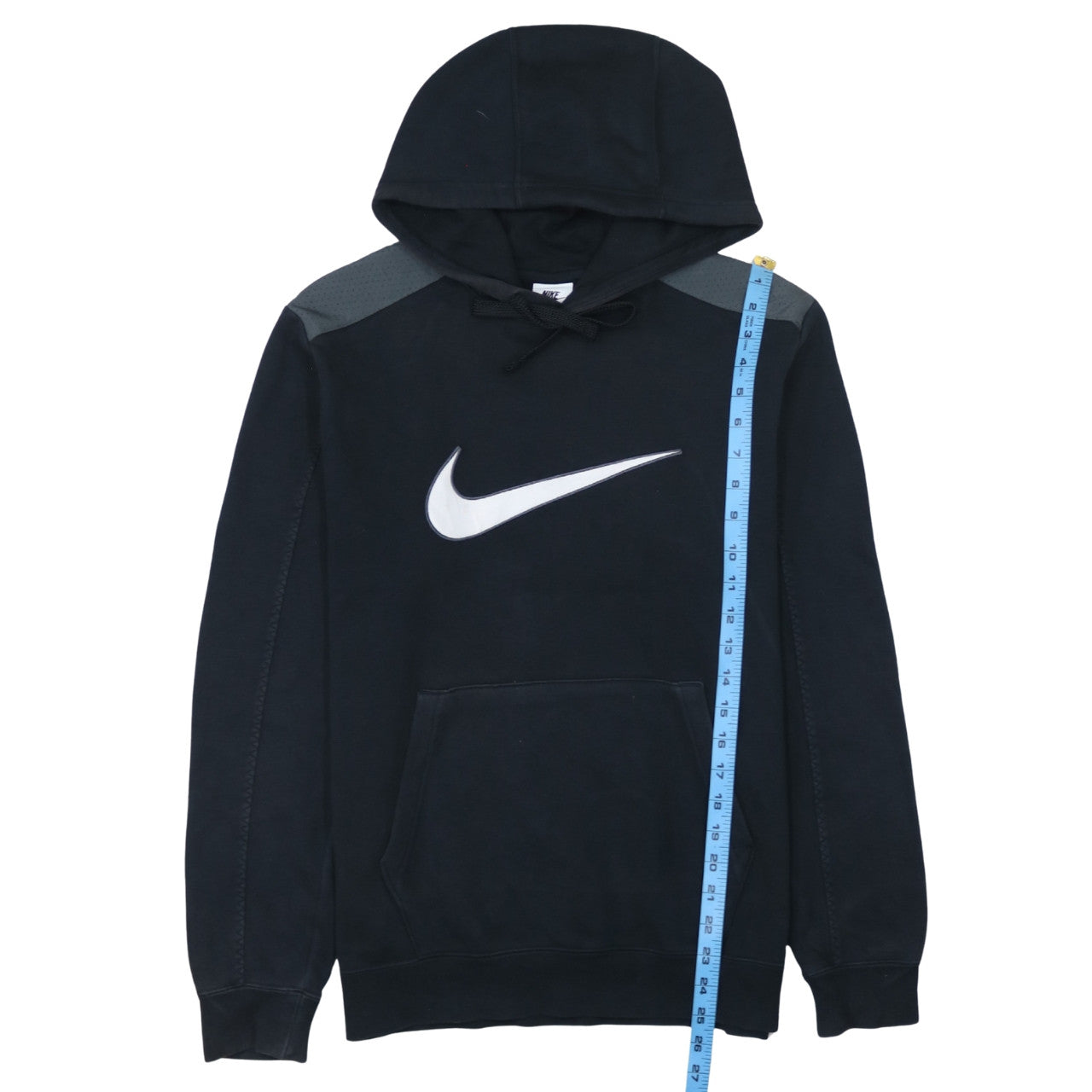 Mens UK Size S Nike Black Pullover Hoodie