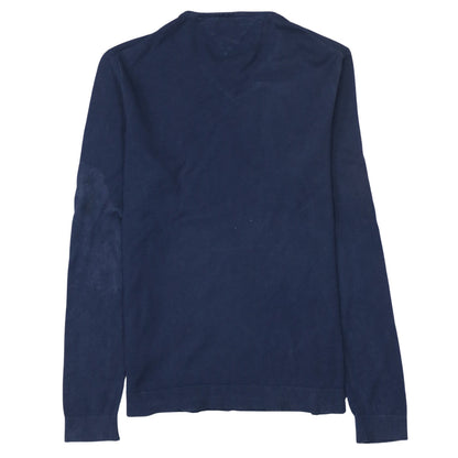 Mens UK Size S Tommy Jeans Blue Pullover Jumper