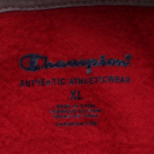Womens UK Size XL Champion Red Pullover Hoodie