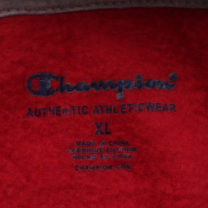 Womens UK Size XL Champion Red Pullover Hoodie