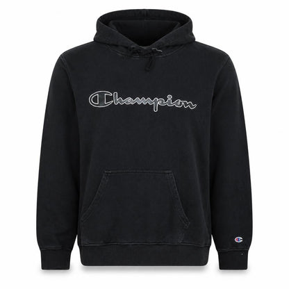 Mens UK Size M Champion Black Pullover Hoodie
