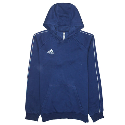 Mens UK Size S adidas Blue Pullover Hoodie