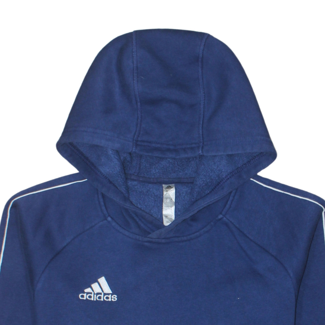 Mens UK Size S adidas Blue Pullover Hoodie