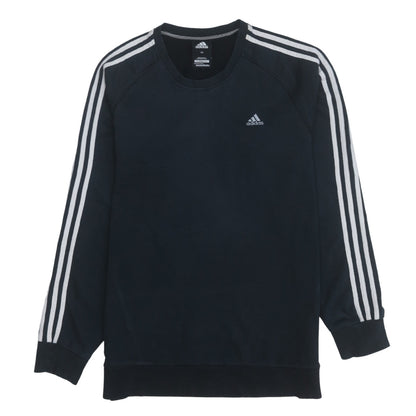 Mens UK Size L adidas Black Pullover Sweatshirt