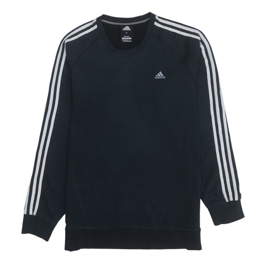 Mens UK Size L adidas Black Pullover Sweatshirt