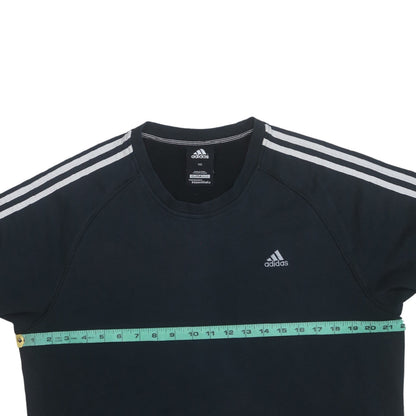 Mens UK Size L adidas Black Pullover Sweatshirt