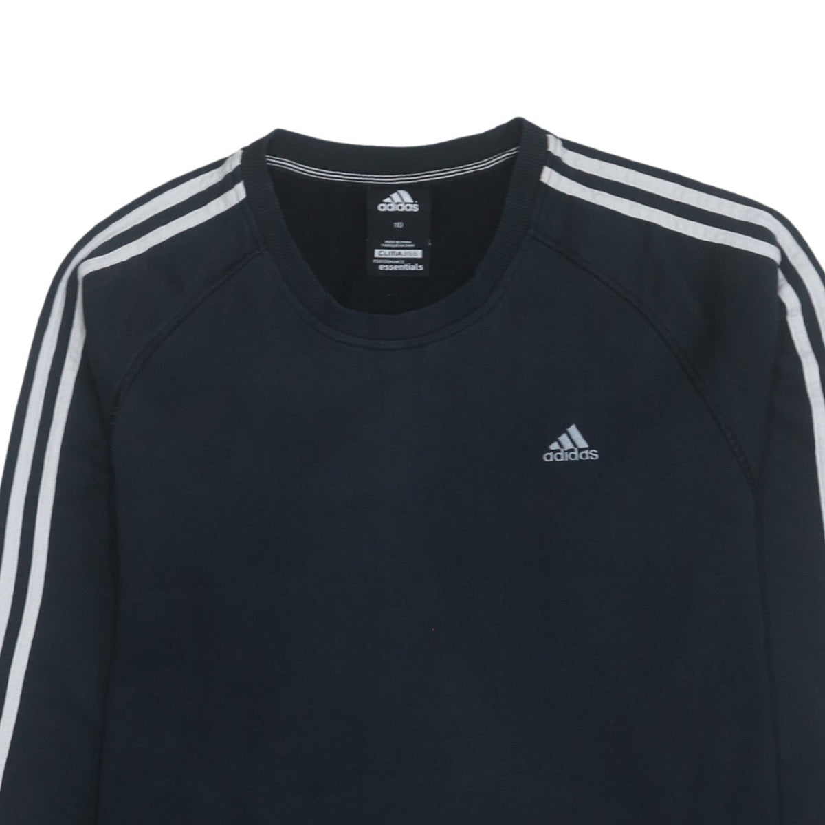 Mens UK Size L adidas Black Pullover Sweatshirt
