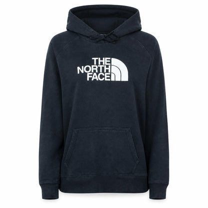 The North Face Womens Black Pullover Hoodie Size M Cotton Blend