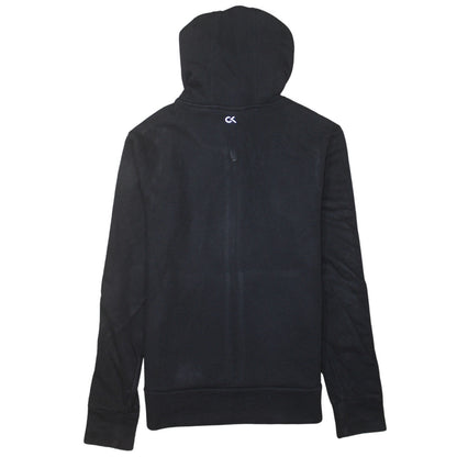 Mens UK Size S Calvin Klein Black Full Zip Hoodie