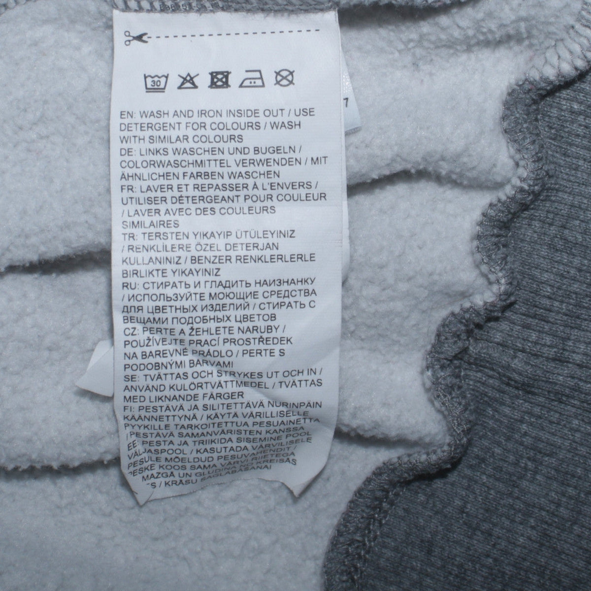 Mens UK Size L PUMA Grey Pullover Sweatshirt