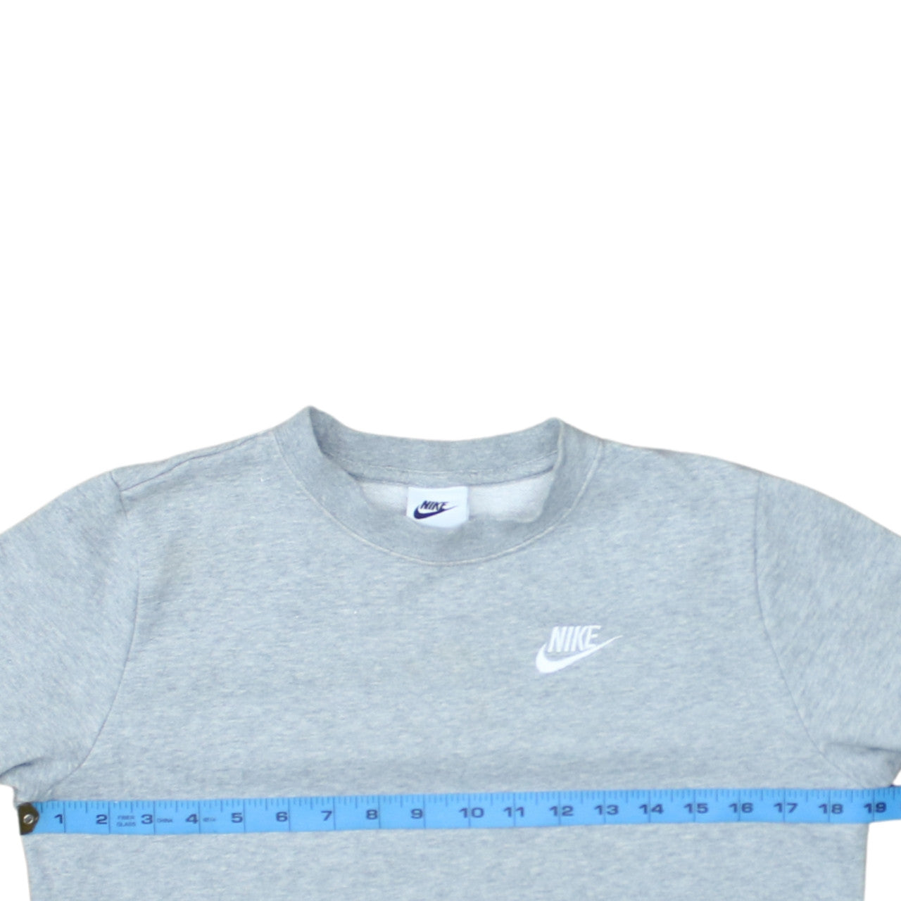 Mens UK Size XS Nike Grey Pullover Sweatshirt