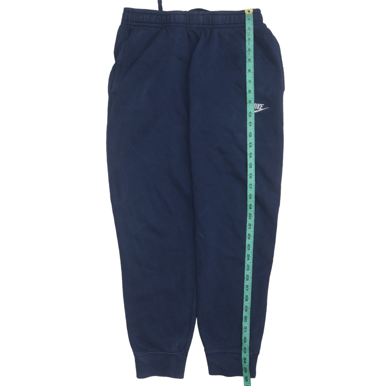 Mens UK Size M Nike Regular Fit Jogger Blue Trousers