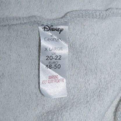 Disney at George Girls Grey Minnie Mouse Animal Print Pullover Sweatshirt XL