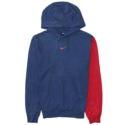Mens UK Size S Nike Blue Pullover Hoodie