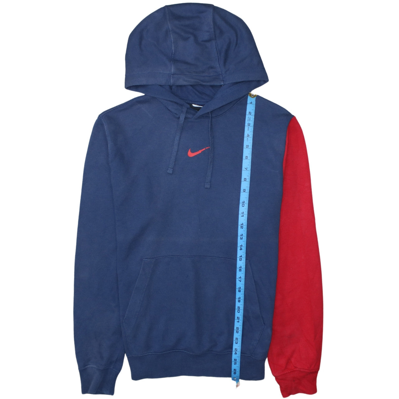 Mens UK Size S Nike Blue Pullover Hoodie