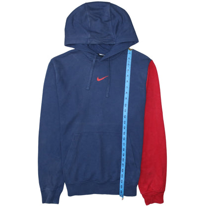Mens UK Size S Nike Blue Pullover Hoodie