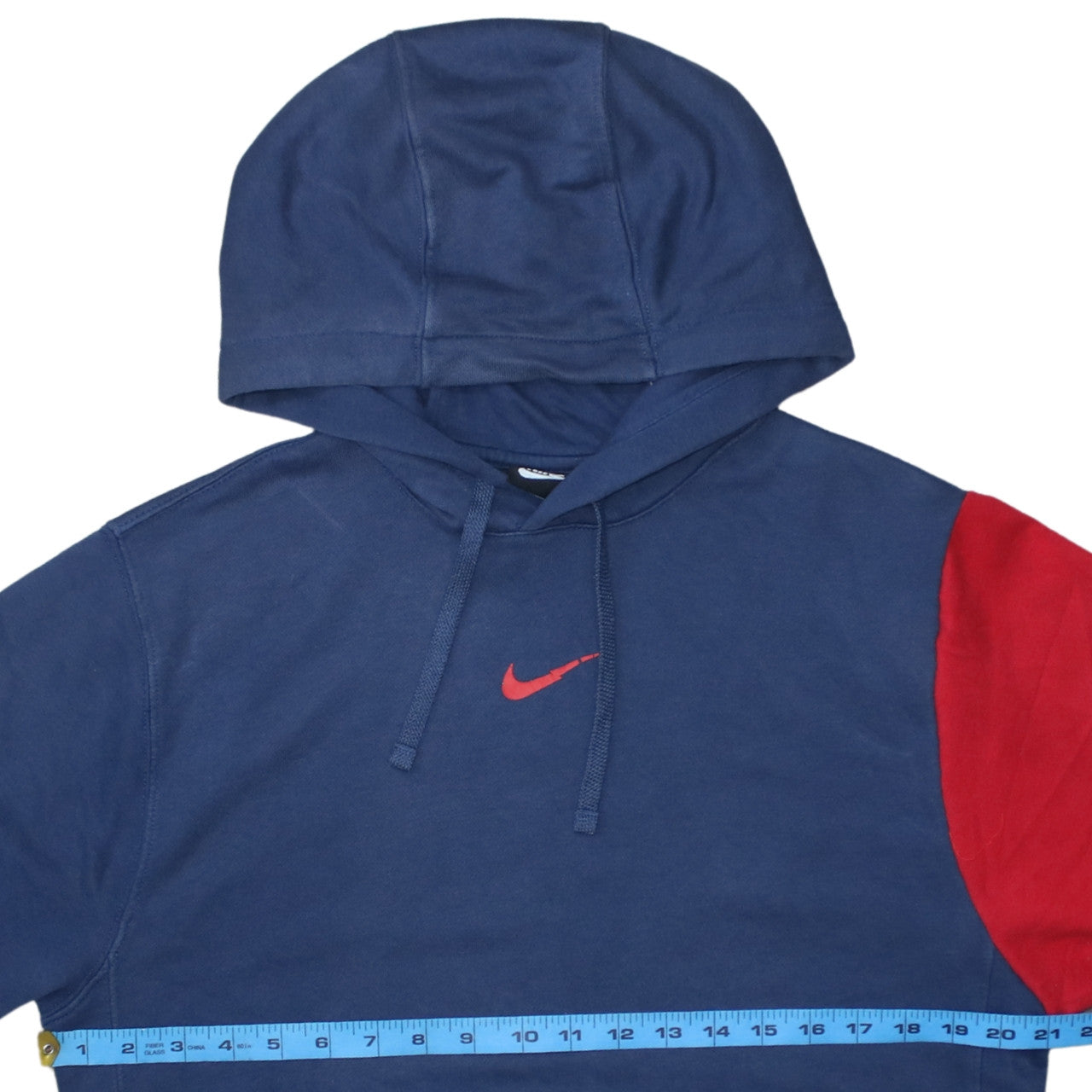 Mens UK Size S Nike Blue Pullover Hoodie
