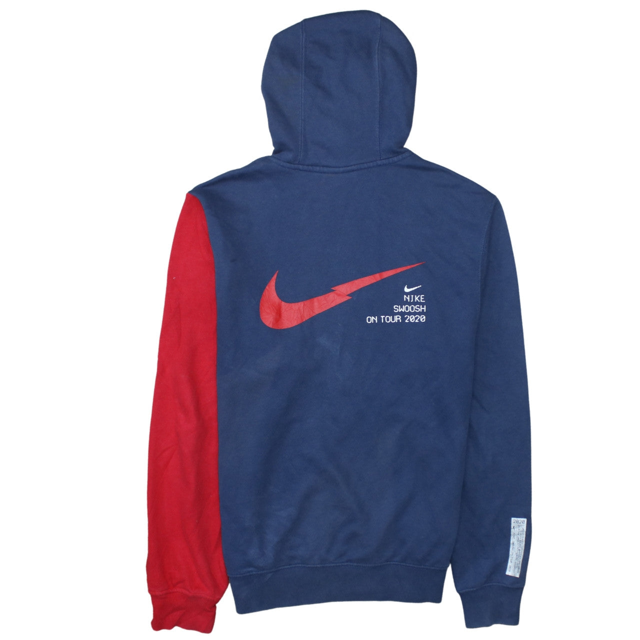 Mens UK Size S Nike Blue Pullover Hoodie