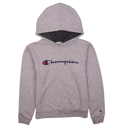 Womens UK Size XL Champion Grey Pullover Hoodie