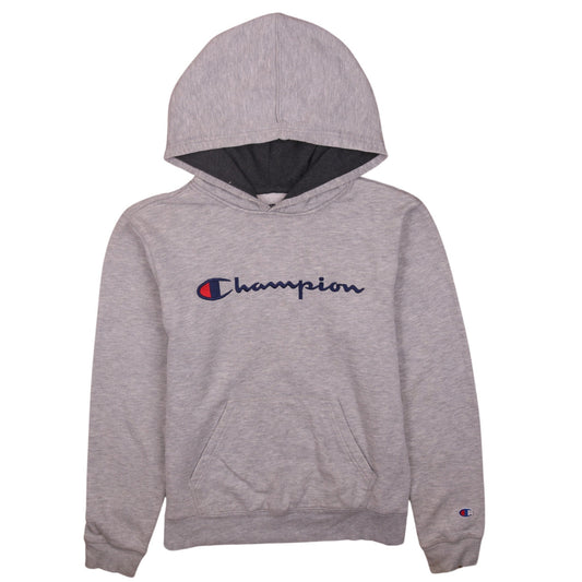 Womens UK Size XL Champion Grey Pullover Hoodie