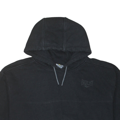 Mens UK Size 3XL Everlast Black Pullover Hoodie