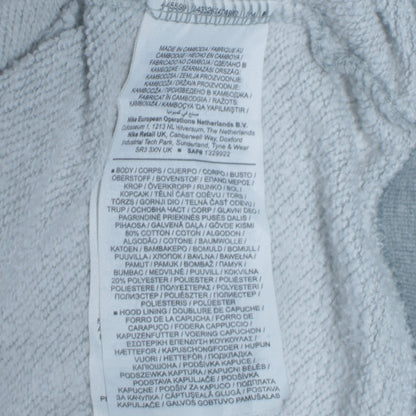 Nike Men's Grey Pullover Hoodie XS Regular Fit Sportswear