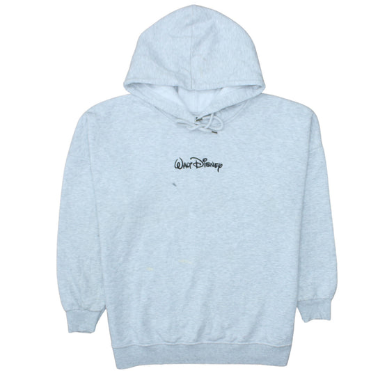 Disney Mickey & Friends Grey Hoodie Women 12-14 Medium Pullover