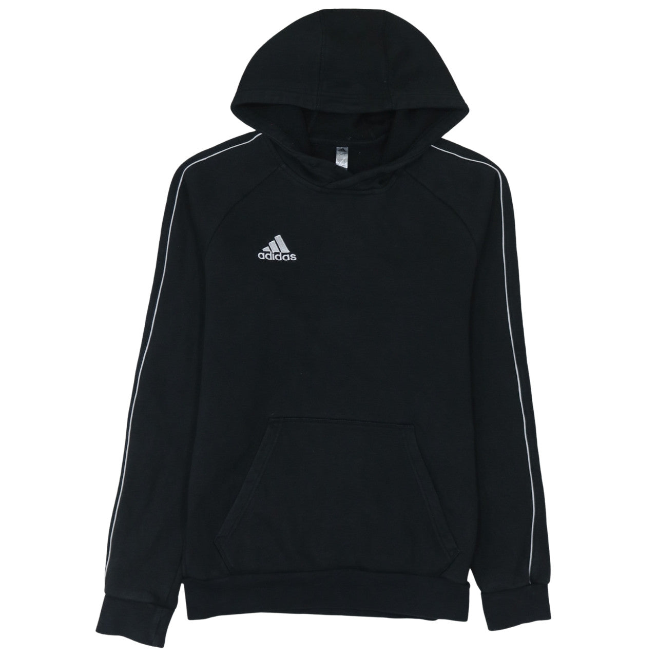 Adidas Men's Black Pullover Hoodie Small Fleece Sportswear