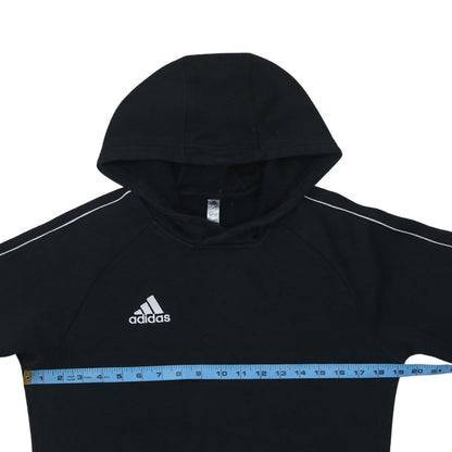 Adidas Men's Black Pullover Hoodie Small Fleece Sportswear